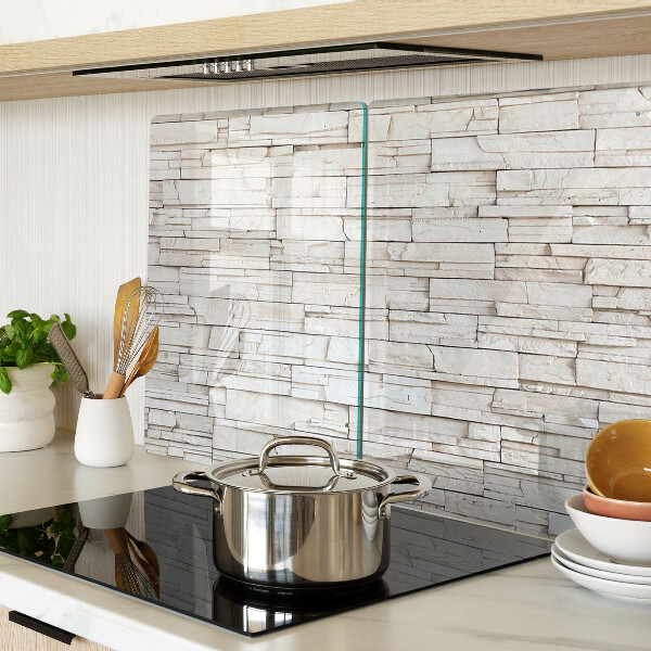 Tagliere in vetro temperato con motivo in ardesia