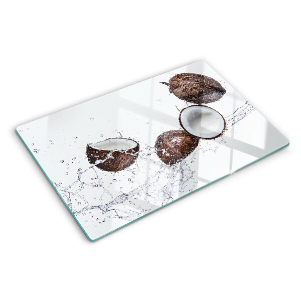 Tagliere in vetro temperato con stampa a motivo 