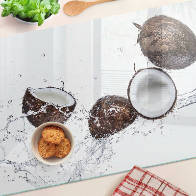 Tagliere in vetro temperato con stampa a motivo 