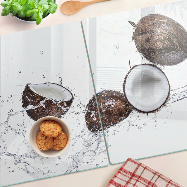 Tagliere in vetro temperato con stampa a motivo 