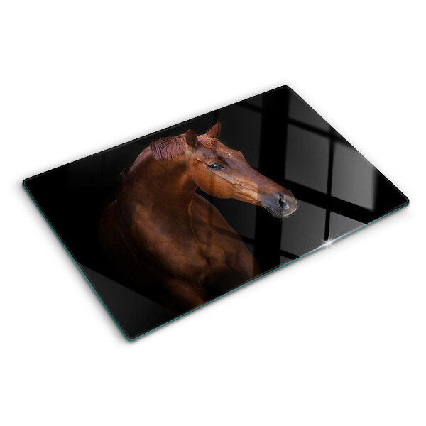 Tagliere in vetro Ritratto di cavallo