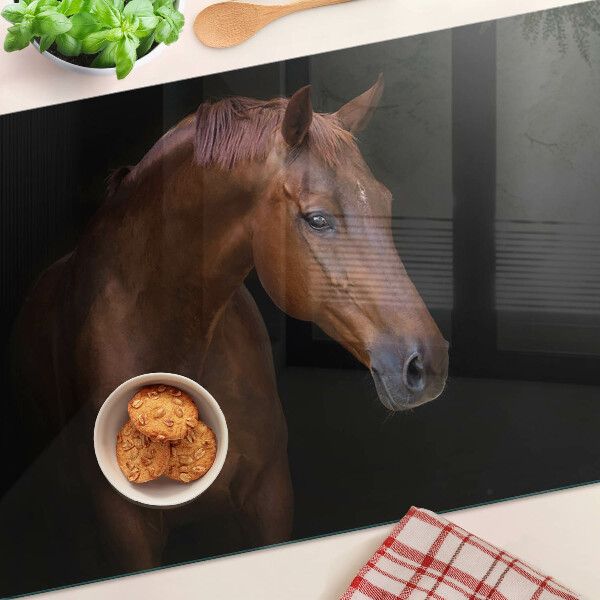 Tagliere in vetro Ritratto di cavallo