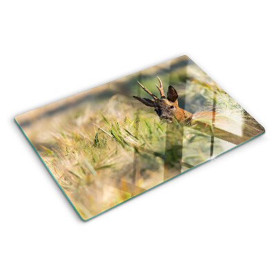 Tagliere in vetro temperato con motivo 