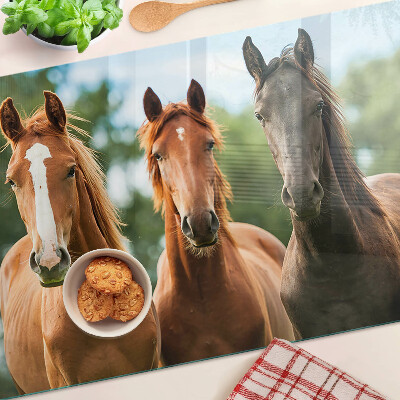 Tagliere in vetro con stampa 