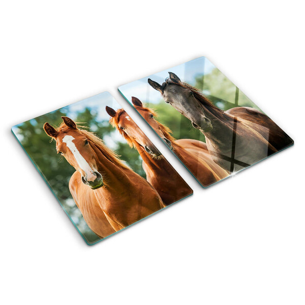 Tagliere in vetro con stampa 