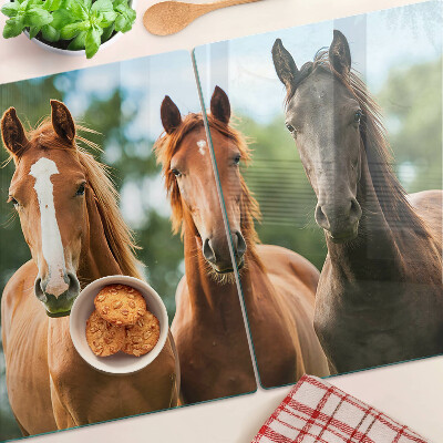 Tagliere in vetro con stampa 