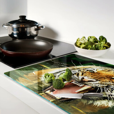 Tagliere in vetro temperato con stampa del motivo 