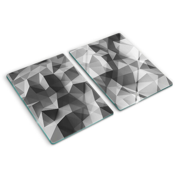 Tagliere in vetro temperato Motivo geometrico astratto