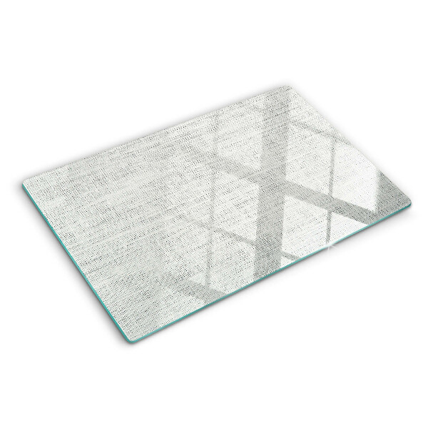 Tagliere in vetro temperato con motivo testurizzato nei toni del grigio