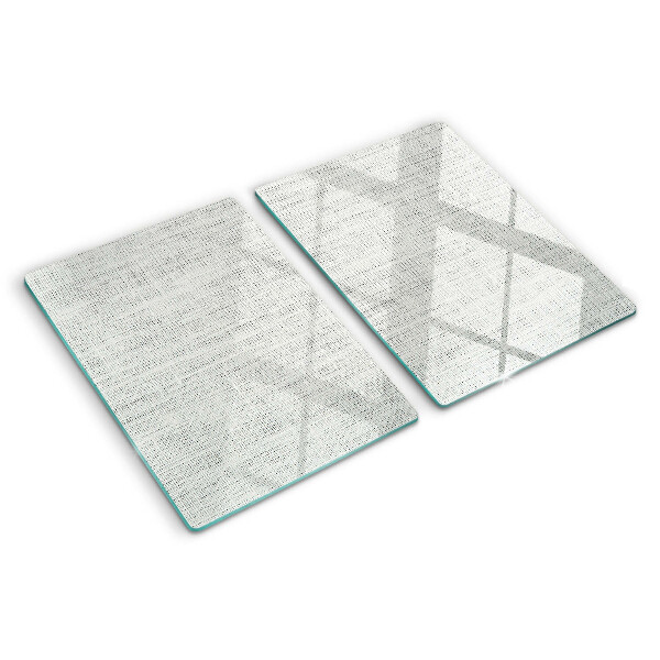 Tagliere in vetro temperato con motivo testurizzato nei toni del grigio