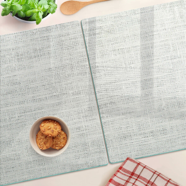 Tagliere in vetro temperato con motivo testurizzato nei toni del grigio