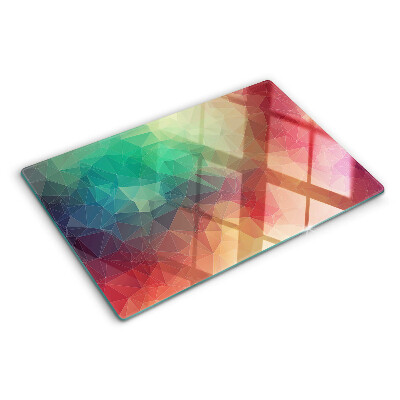 Tagliere in vetro temperato Motivo geometrico astratto