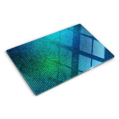 Tagliere in vetro temperato Gradiente di colori nei toni del blu