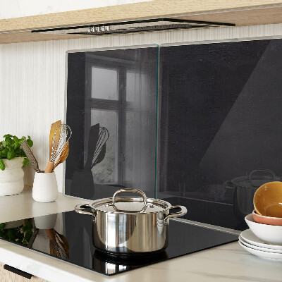 Tagliere in vetro temperato con finitura a motivo marmo nero