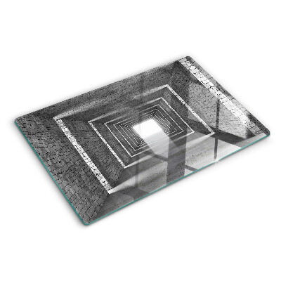 Tagliere in vetro temperato con motivo 