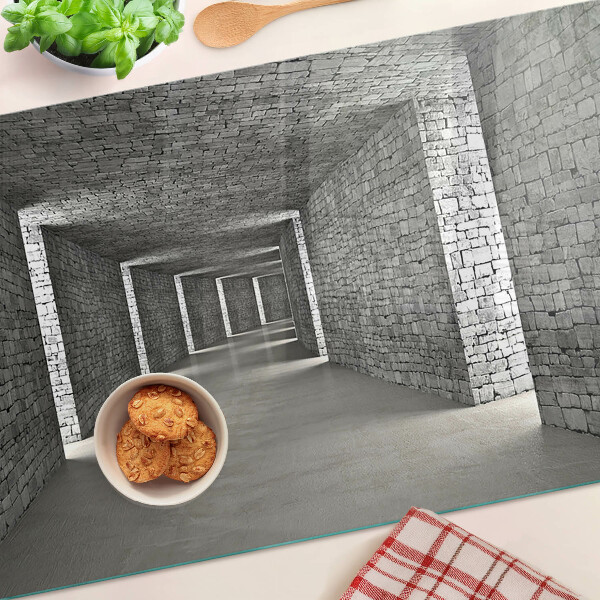 Tagliere in vetro temperato con stampa 