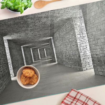 Tagliere in vetro temperato con stampa 