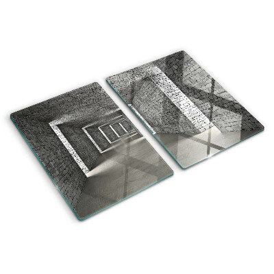 Tagliere in vetro temperato Illusione di spazio nell'architettura