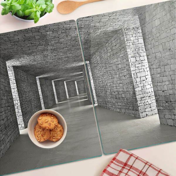 Tagliere in vetro temperato con stampa 