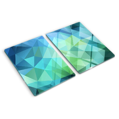 Tagliere in vetro Motivo astratto geometrico