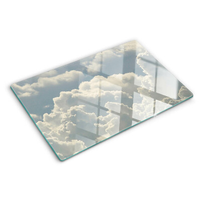 Tagliere in vetro temperato Nuvole nel cielo