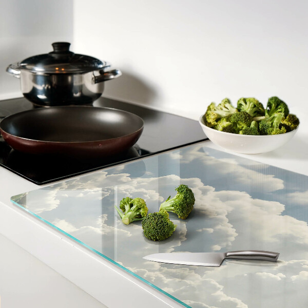 Tagliere in vetro temperato con decorazione 