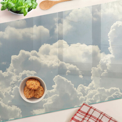 Tagliere in vetro temperato con decorazione 