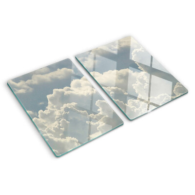 Tagliere in vetro temperato Nuvole nel cielo