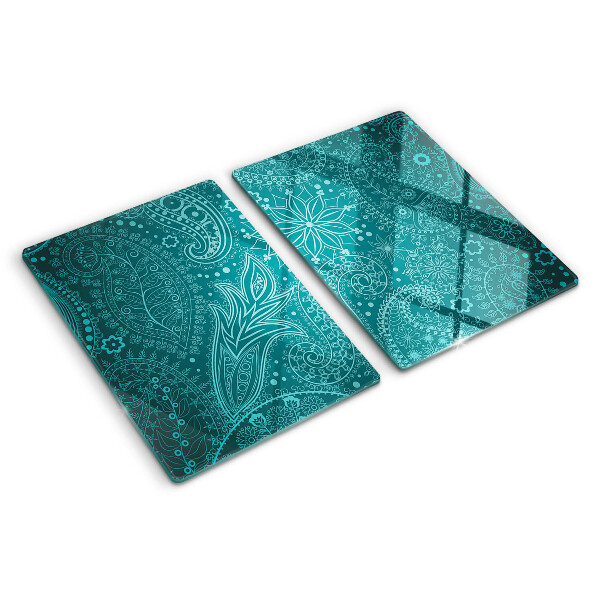 Tagliere in vetro temperato Motivo paisley