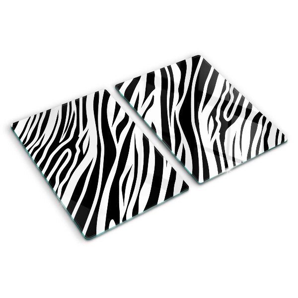 Tagliere in vetro temperato Motivo zebra