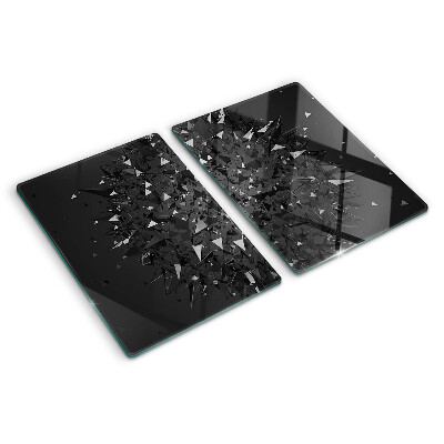 Tagliere in vetro temperato Motivo geometrico astratto