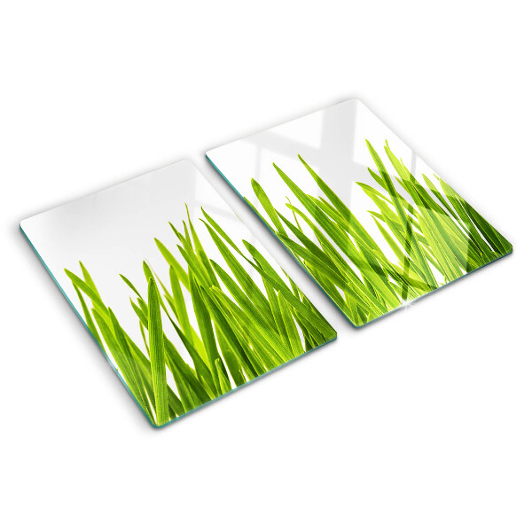 Tagliere in vetro temperato Erba verde