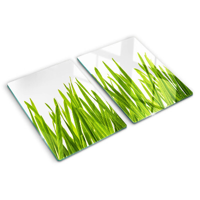 Tagliere in vetro temperato Erba verde