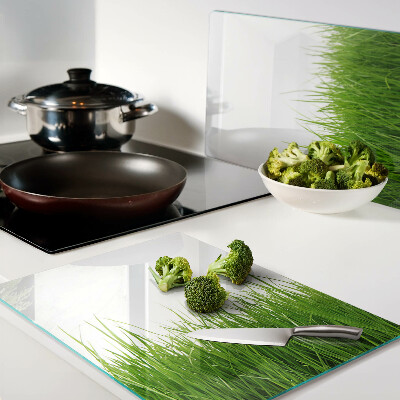 Tagliere in vetro con stampa 