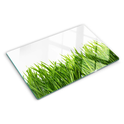 Tagliere in vetro Erba verde
