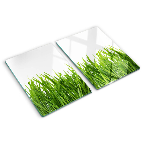 Tagliere in vetro Erba verde
