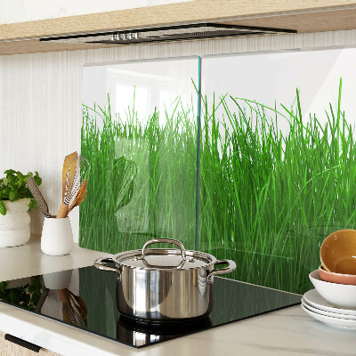 Tagliere in vetro con decorazione 