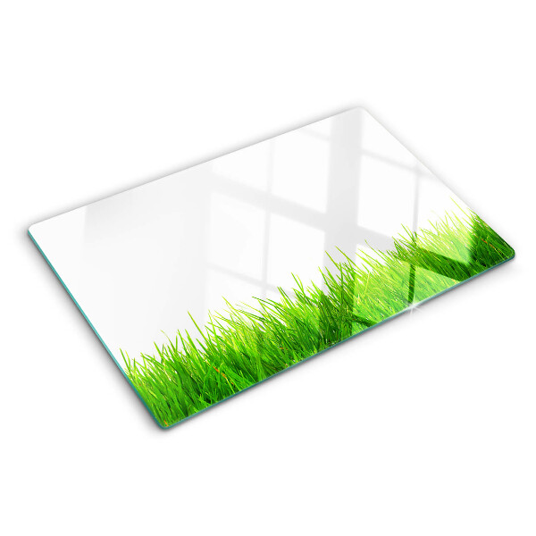 Tagliere in vetro Erba verde
