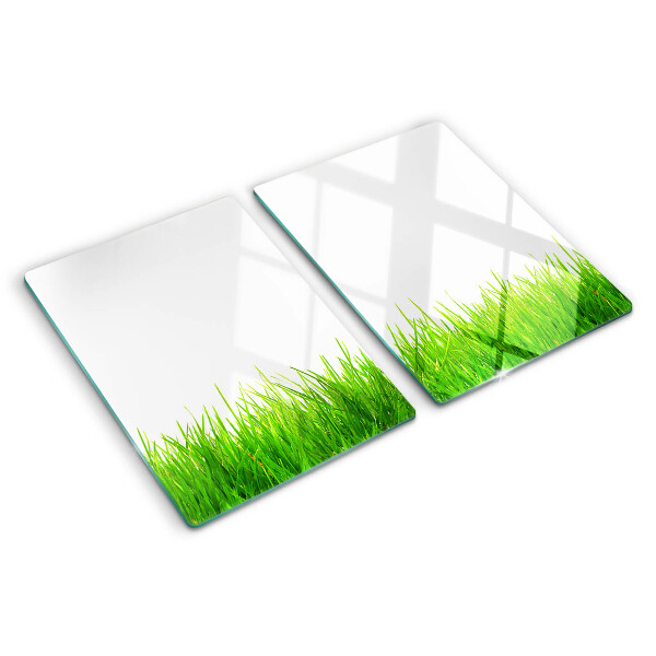 Tagliere in vetro Erba verde