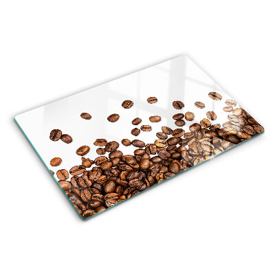 Tagliere in vetro temperato Chicchi di caffè