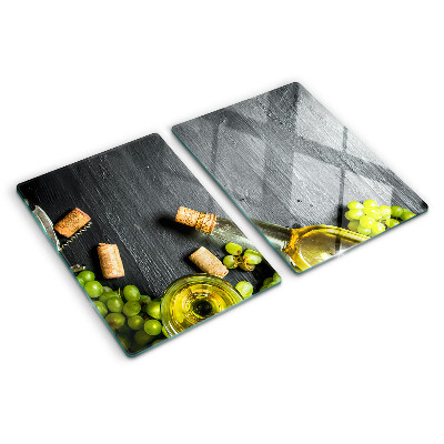 Tagliere in vetro temperato Vino e uva