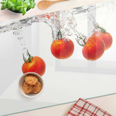 Tagliere in vetro temperato Pomodori in acqua