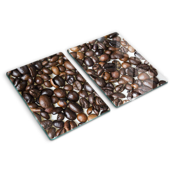 Tagliere in vetro temperato Chicchi di caffè
