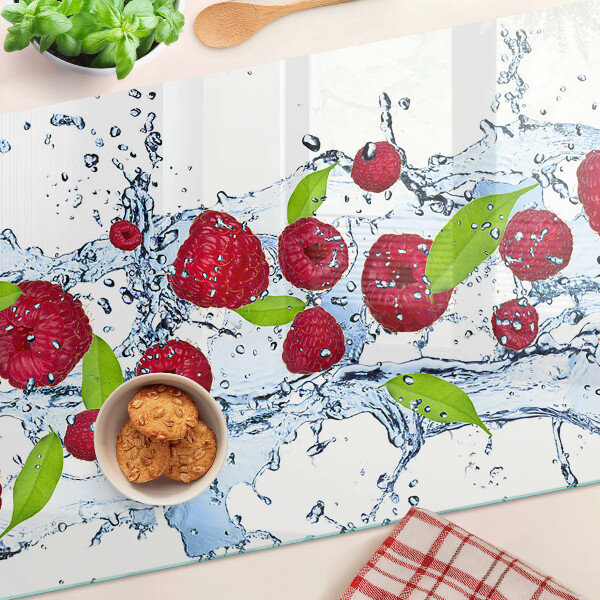 Tagliere in vetro temperato Frutta in acqua