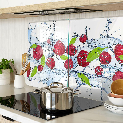Tagliere in vetro temperato Frutta in acqua