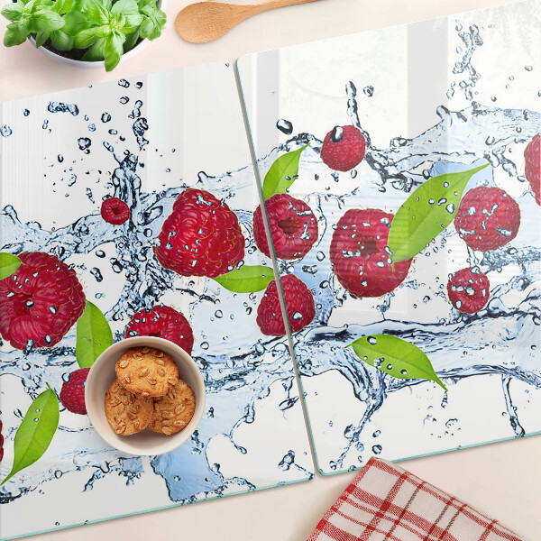 Tagliere in vetro temperato Frutta in acqua