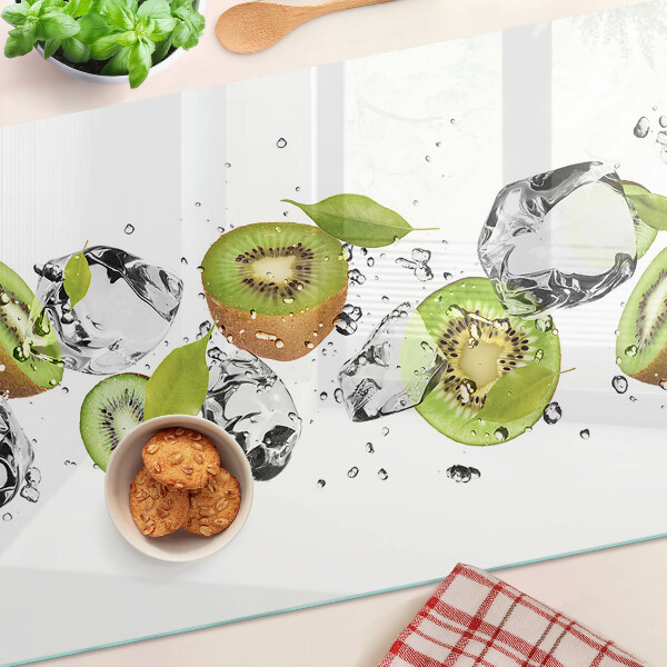 Tagliere in vetro temperato con decorazione 