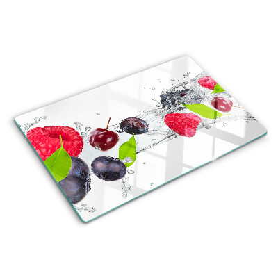 Tagliere in vetro temperato Frutta in acqua