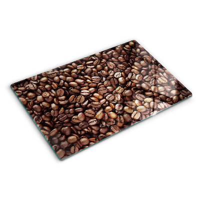 Tagliere in vetro temperato Chicchi di caffè