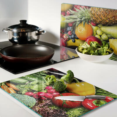 Tagliere in vetro per frutta e verdura